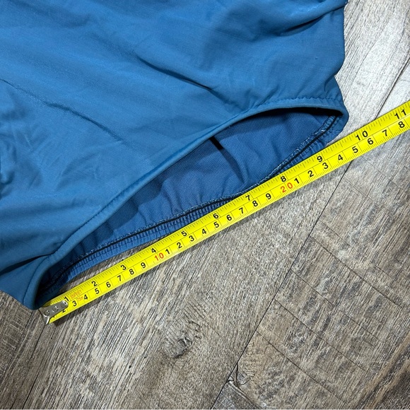 Miraclesuit Ruched One Piece Swimsuit Size 10 Teal Blue Slimming Lined Underwire - Picture 14 of 14